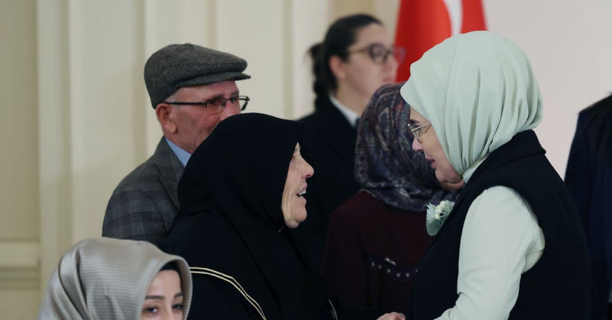 Şehit aileleri iftar programı paylaşımı