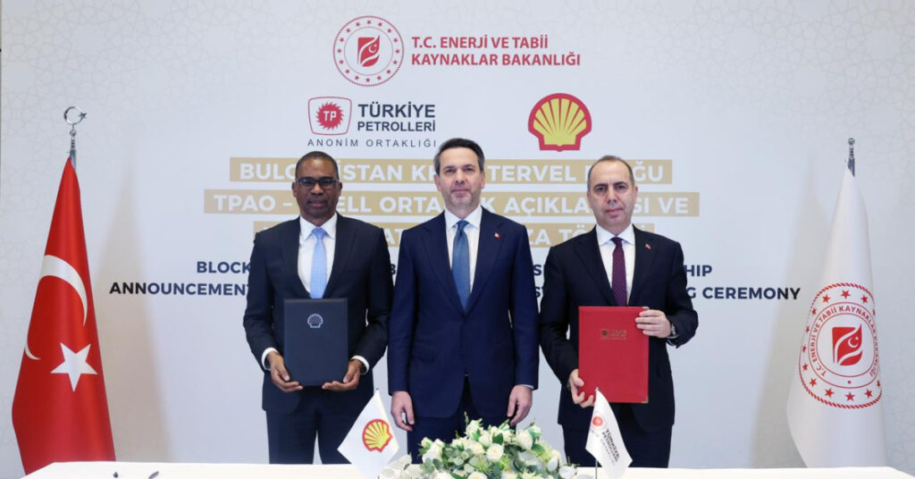 TPAO ile Shell arasında ortaklık anlaşması