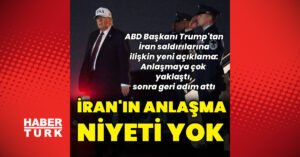 Trump: İran’ın anlaşmak için gerçek bir isteği yok
