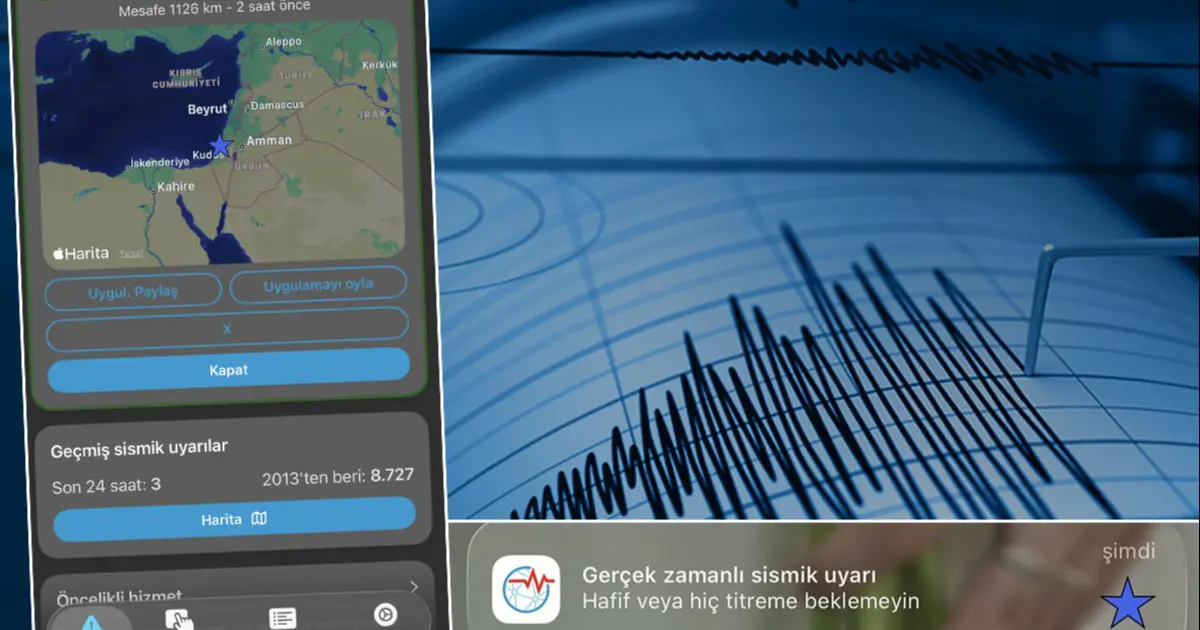 Türkiye’yi sabah saatlerinde ayağa kaldıran “deprem oluyor” bildirimi (İsrail’de 7 büyüklüğünde deprem mi oldu?)
