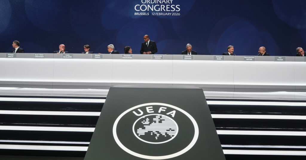 UEFA’nın kongresi Belçika’da yapıldı