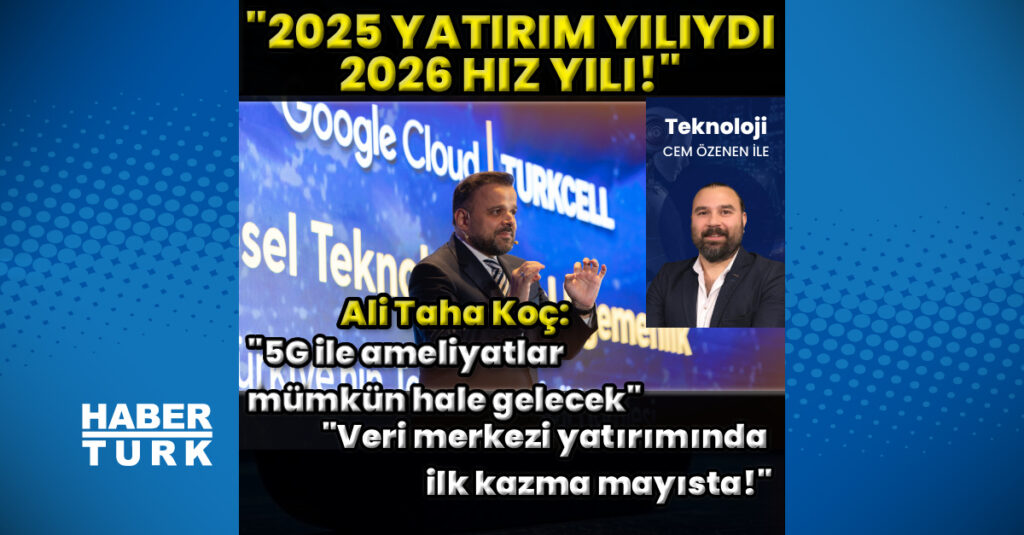 “Veri merkezi için ilk kazma mayısta vuruluyor”