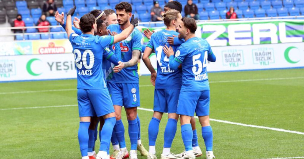 Rizespor tek attı 3 aldı!