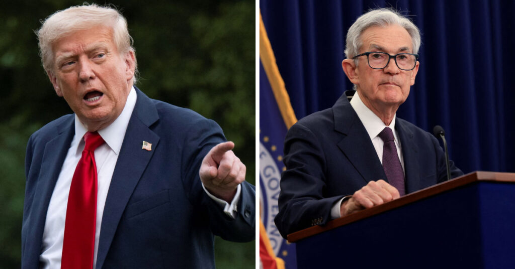 Trump’tan, Fed Başkanı Powell’a faiz oranlarını “derhal” düşürmesi çağrısı