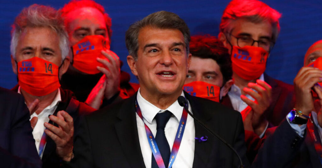 Barcelona’da yeniden Joan Laporta dönemi!
