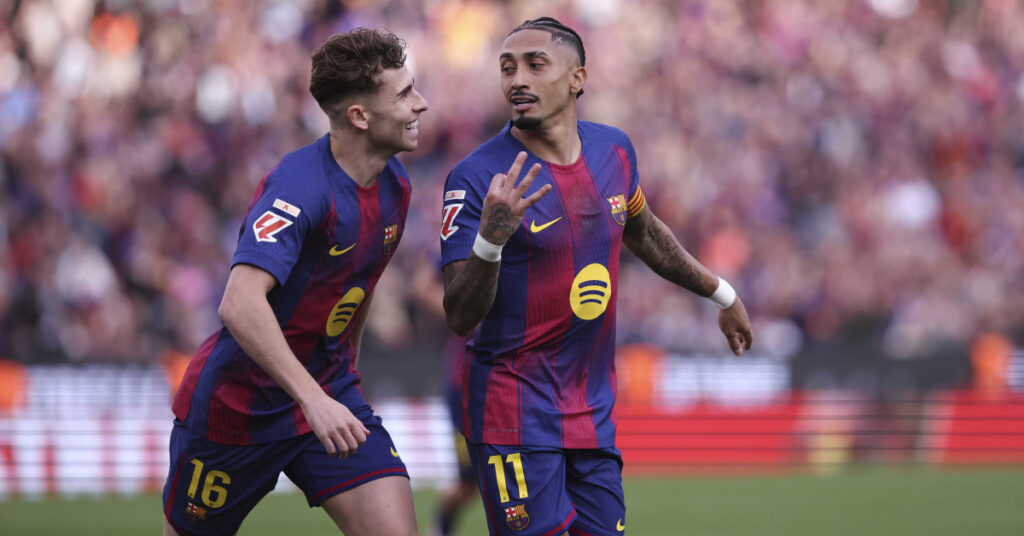 Barcelona 7 golle turladı!