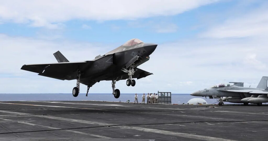 İran, ABD F-35’ini vurdu. Acil iniş yaptı