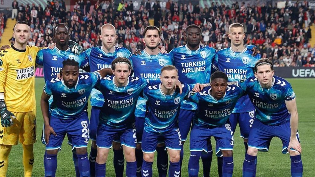 Samsunspor, Avrupa’ya galibiyetle veda etti