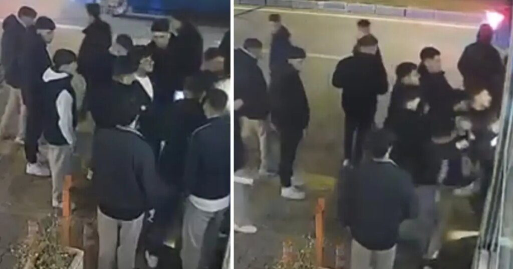 Sözlü tartışmada aniden yumruk attı, ortalık meydan muharebesine döndü