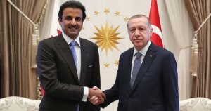 Cumhurbaşkanı Erdoğan, Katar Emiri Al Sani ile telefonda görüştü
