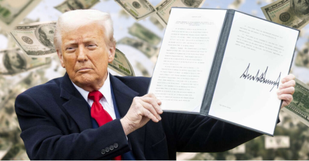 Trump’ın imzası dolara giriyor