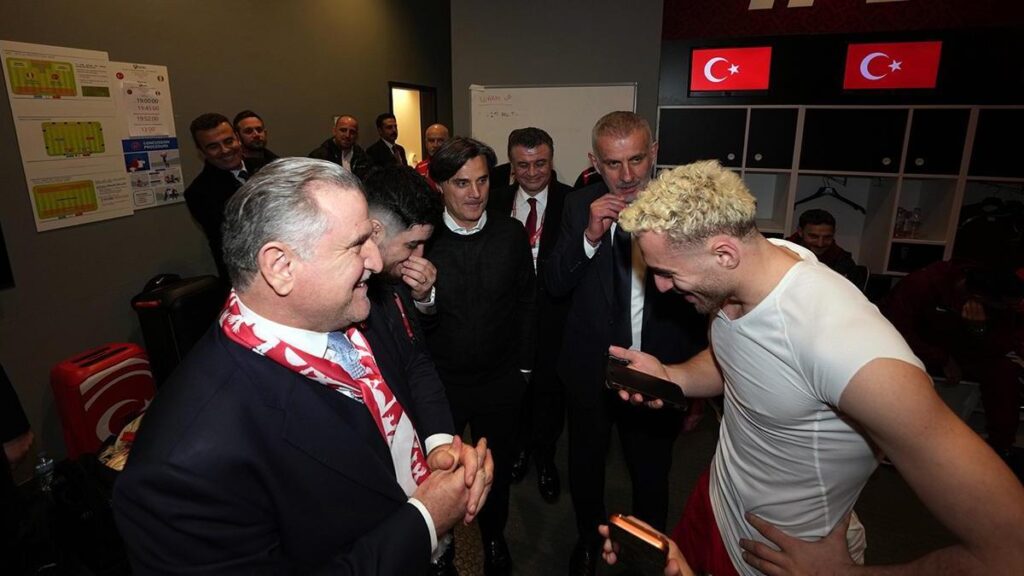 Cumhurbaşkanı Erdoğan’dan, A Milli Futbol Takımı’na telefon