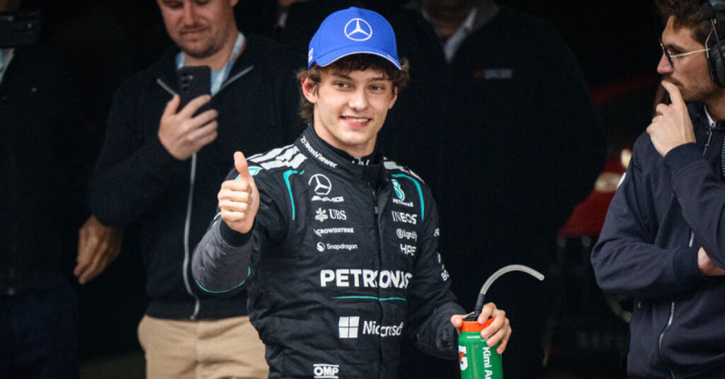 Japonya’da pole pozisyonu Antonelli’nin!