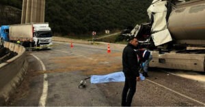 Tanker kazasında can verdi