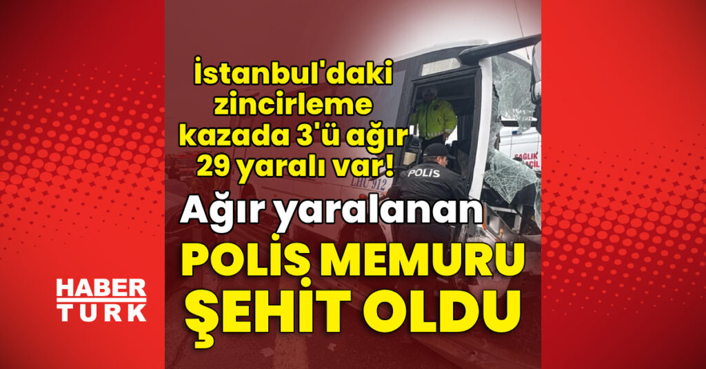 Başakşehir’de zincirleme kaza; yaralılar var