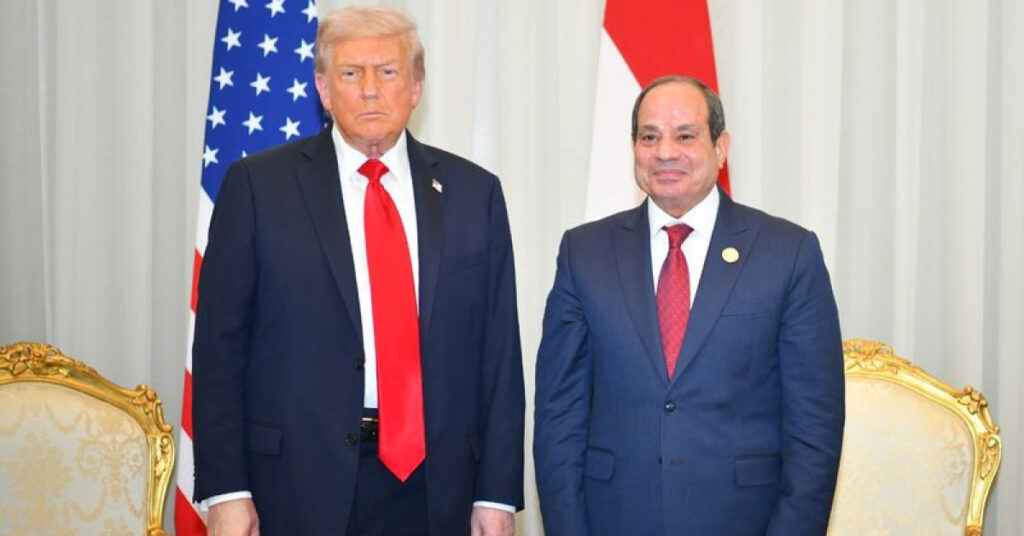 Sisi’den Trump’a çağrı
