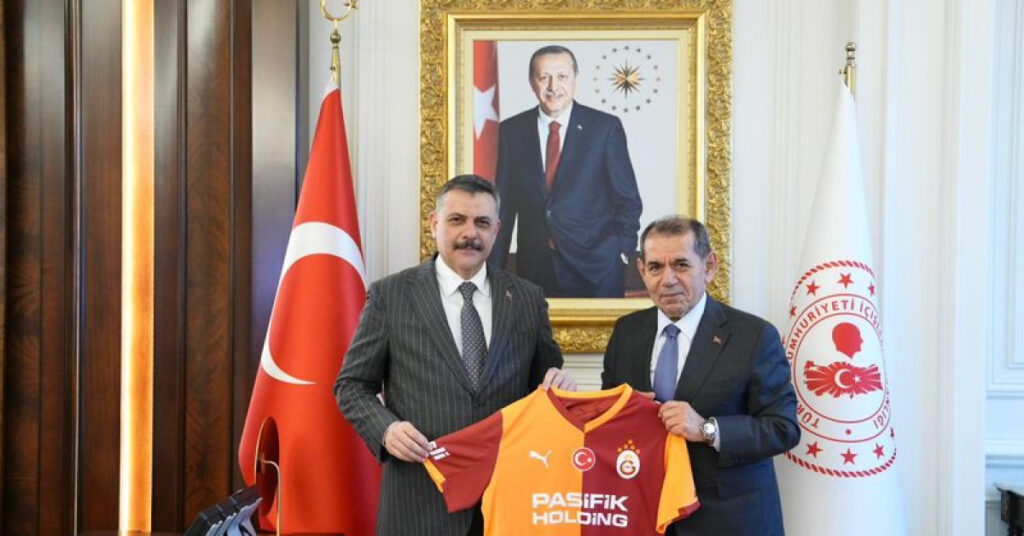 Dursun Özbek’ten Mustafa Çiftçi’ye ziyaret