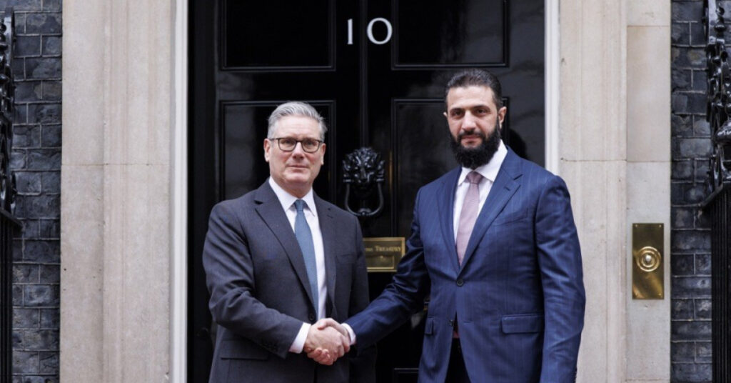 Suriye Cumhurbaşkanı Şara, Londra’da