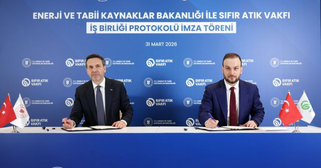 Enerji ve Tabii Kaynaklar Bakanlığı ve Sıfır Atık Vakfı arasında iş birliği