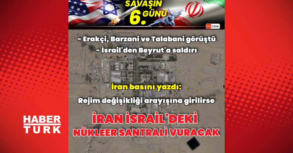 ABD-İsrail İran Savaşı’nda 6. gün!