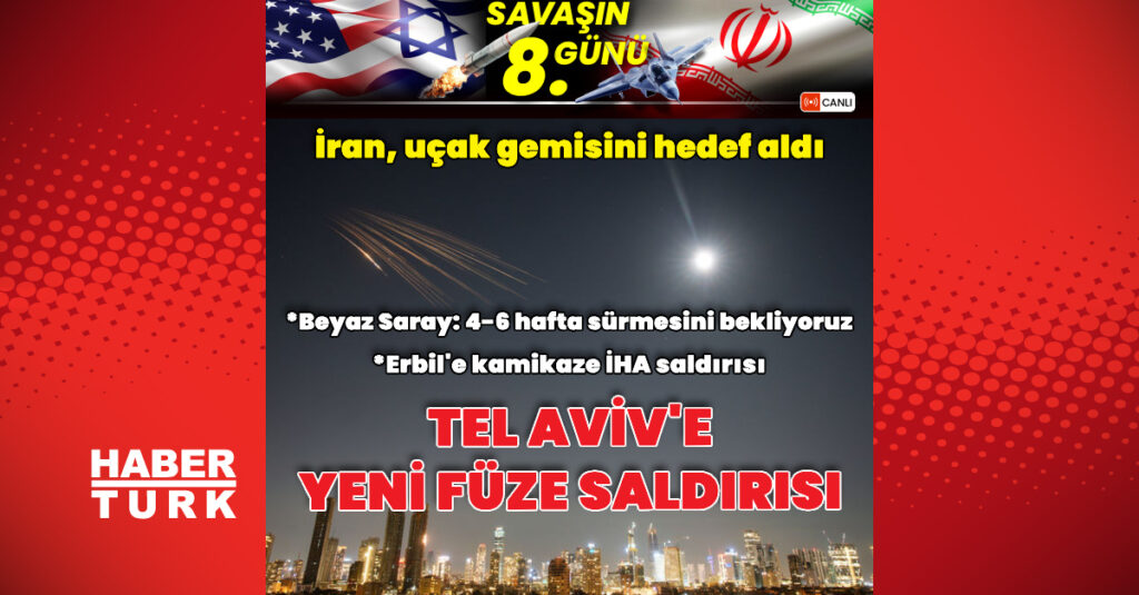 ABD-İsrail İran Savaşı’nda 8. gün!