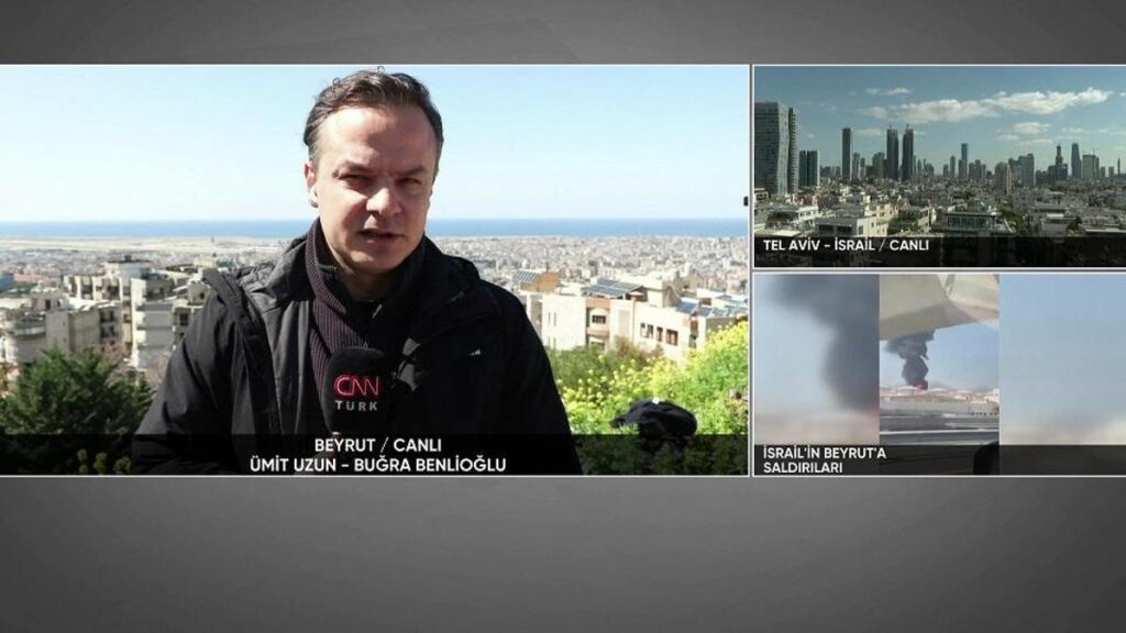 CNN TÜRK Dİ: İşte bombalanan Beyrut’un son hali!