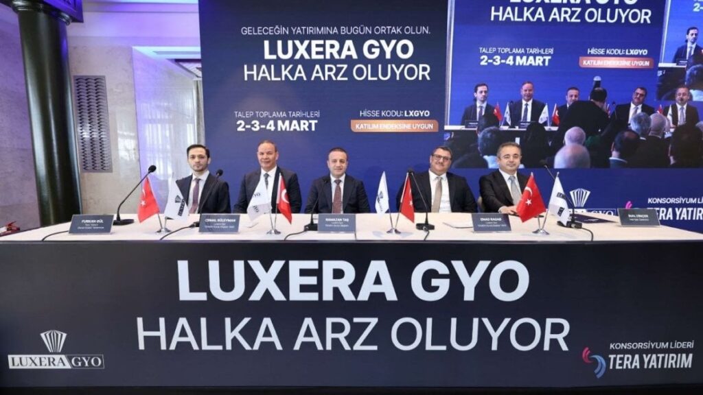 Luxera GYO büyümeyi borsaya taşıyor: Halka arz gelirinin yüzde 85’i yeni projelere