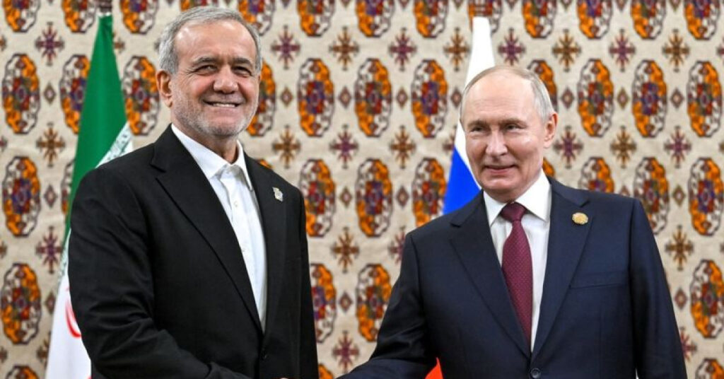 Putin, Pezeşkiyan ile görüştü