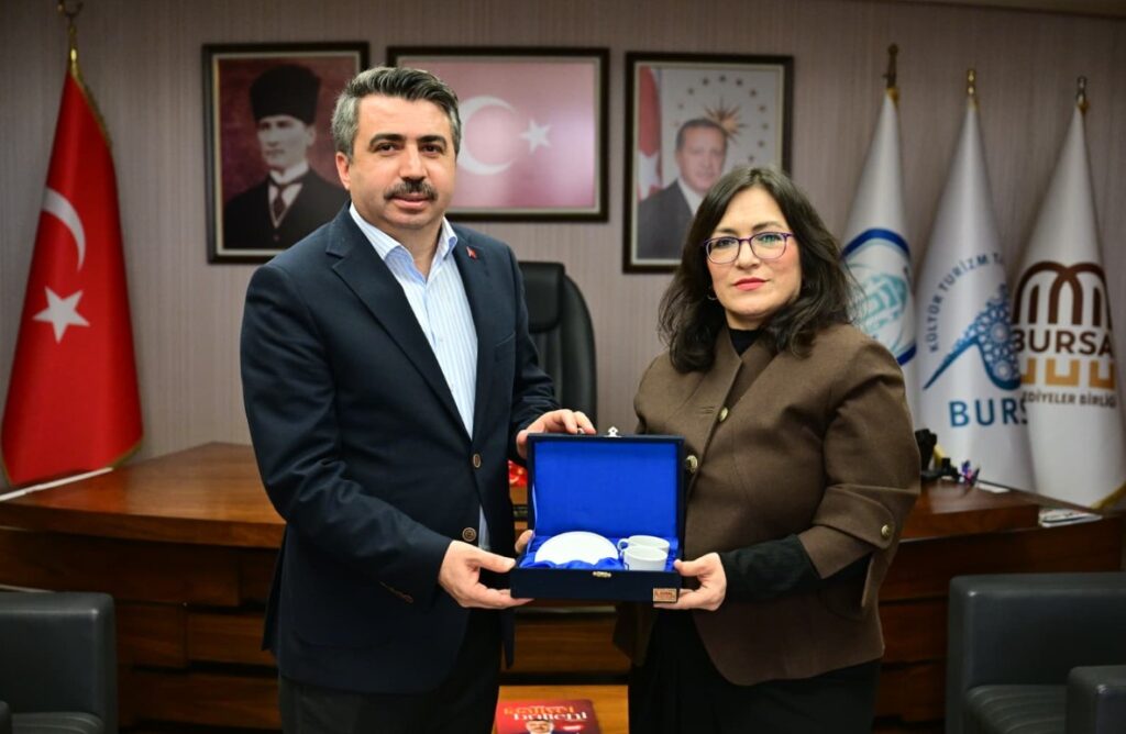 BAŞKAN YILMAZ’A AKADEMİK ZİYARET