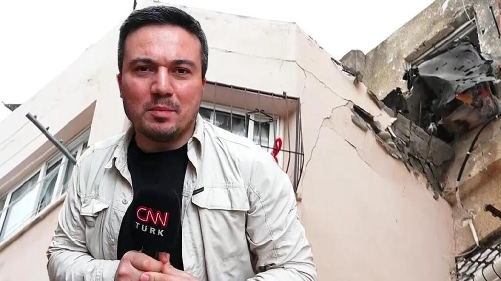 İsrail’deki hasar CNN TÜRK’te