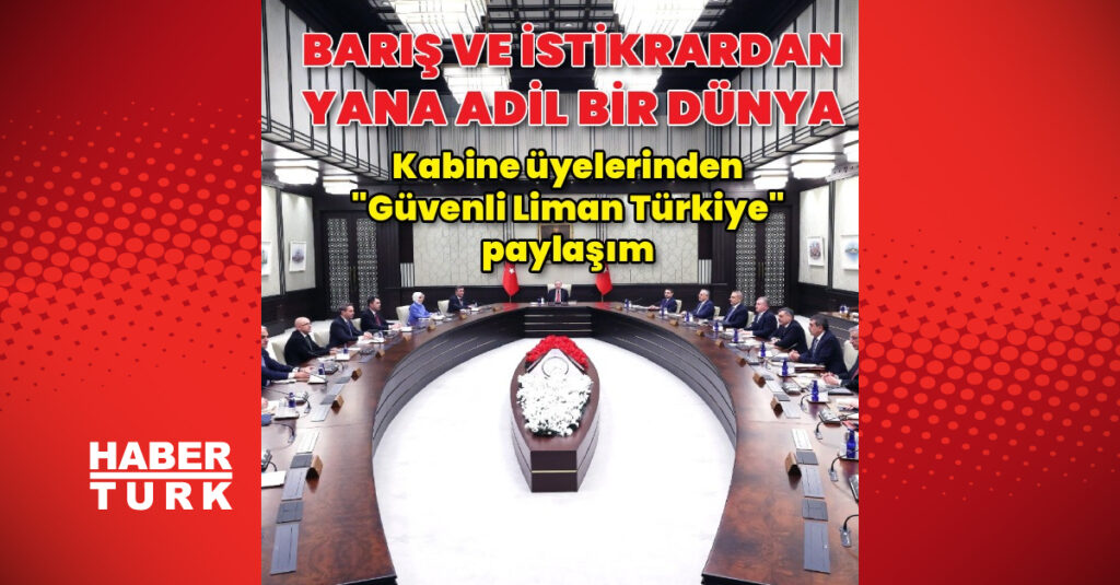 “Güvenli Liman Türkiye” paylaşımları