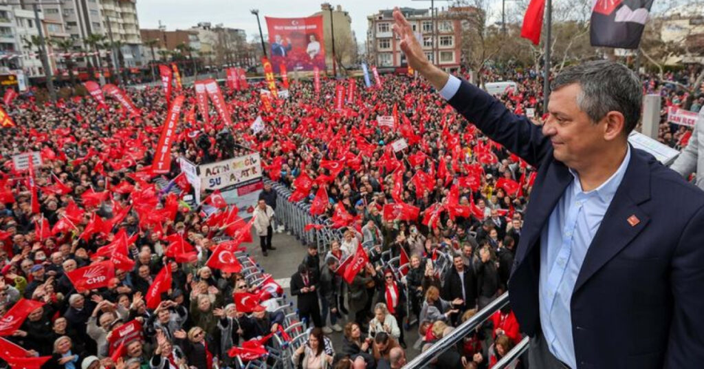 CHP lideri Özel Kütahya’da konuşuyor
