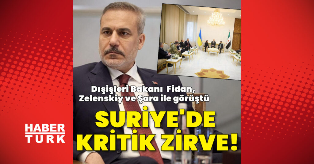 Suriye’de kritik zirve!