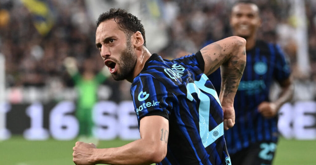 Hakan’dan muhteşem gol, Inter farka koştu!