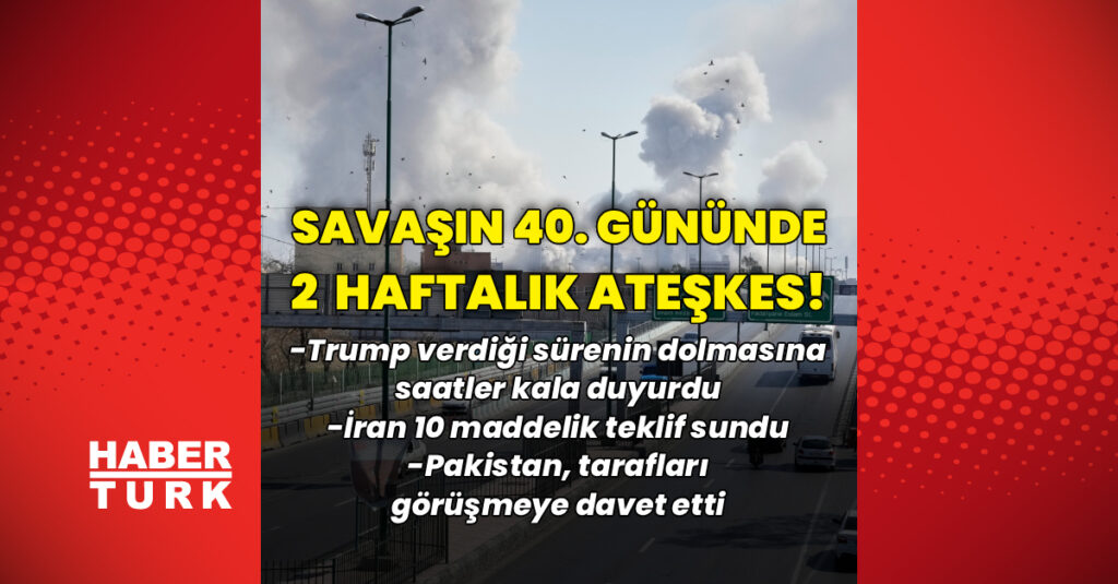 Savaşın 40. gününde ateşkes!