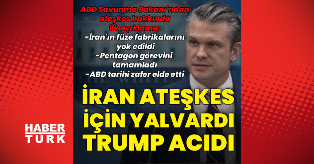 ABD Savunma Bakanı: Trump İran’a acıdı