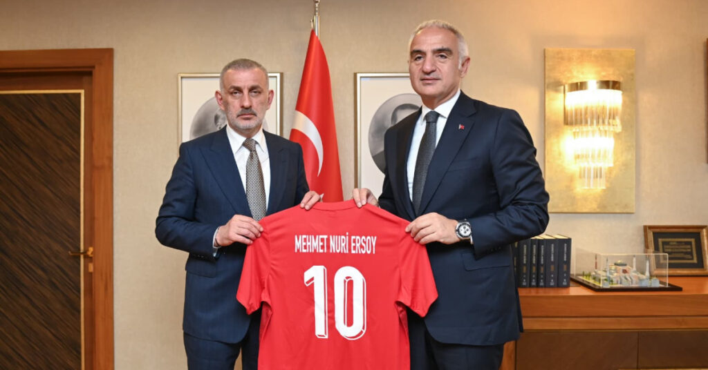 Bakan Ersoy, Hacıosmanoğlu’nu kabul etti