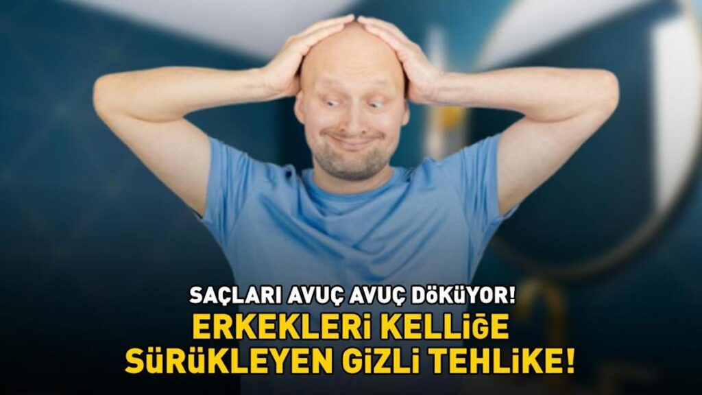 Erkekleri kelliğe sürükleyen gizli tehlike! Herkes içiyor ama sonuç felaket: ‘Saçları avuç avuç döküyor’