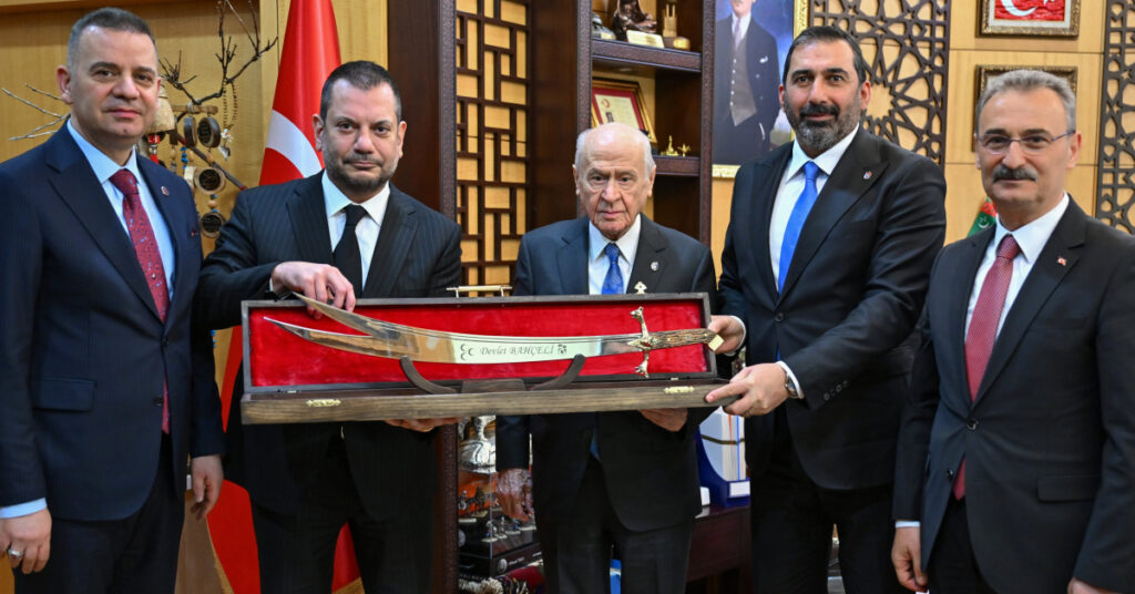 Ertuğrul Doğan’dan Devlet Bahçeli’ye ziyaret!
