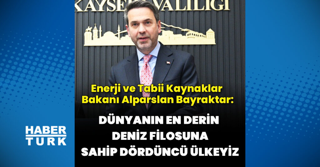 ‘Dünyanın 4. büyük deniz filosuna sahibiz’
