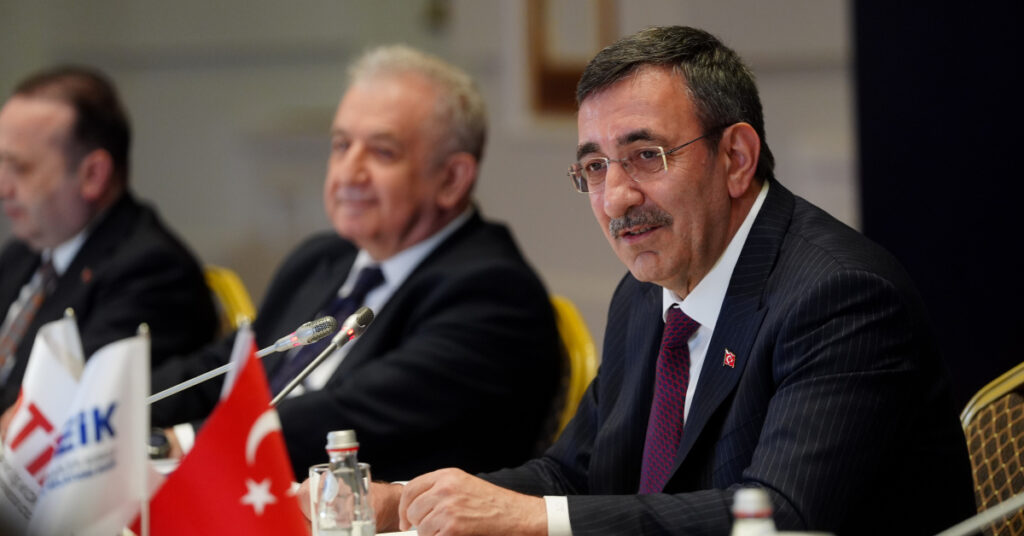 Cumhurbaşkanı Yardımcısı Yılmaz, Astana’da konuştu