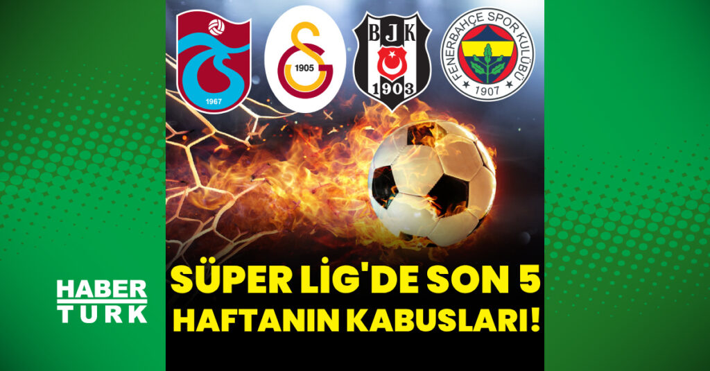 Son 5 haftaya lider girip şampiyonluğu kaybedenler!