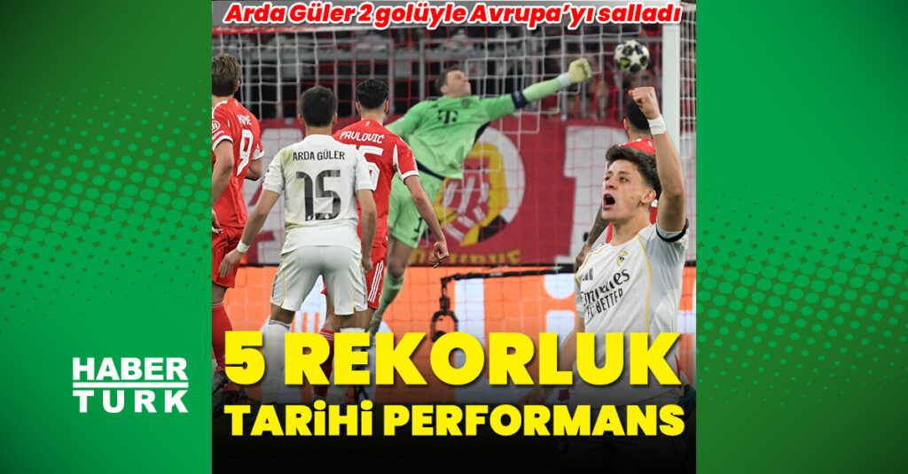 Arda Güler’den 5 rekor birden!