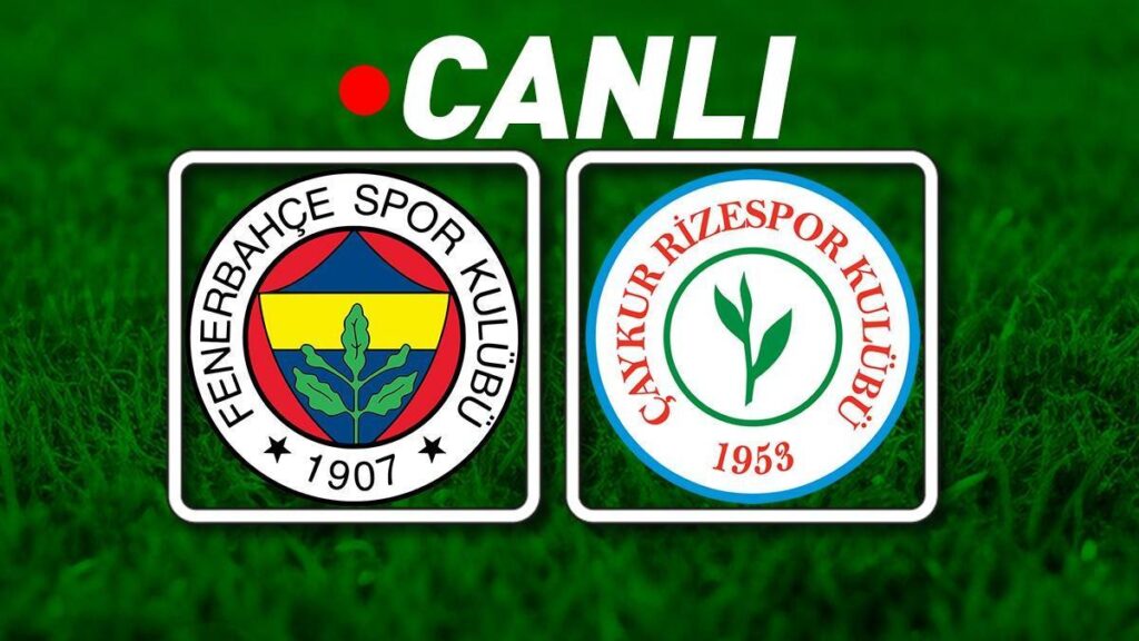 Fenerbahçe – Çaykur Rizespor maçına doğru! Muhtemel 11’ler