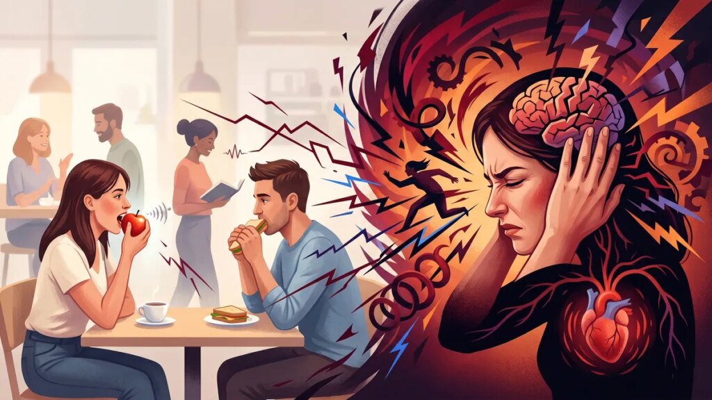 Çiğneme sesi neden sinir bozar? Anksiyete ve depresyonun gizli belirtisi