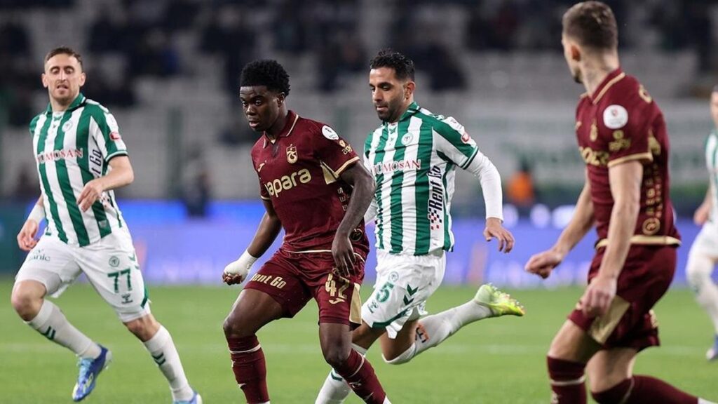 Trabzonspor, Konyaspor’a mağlup