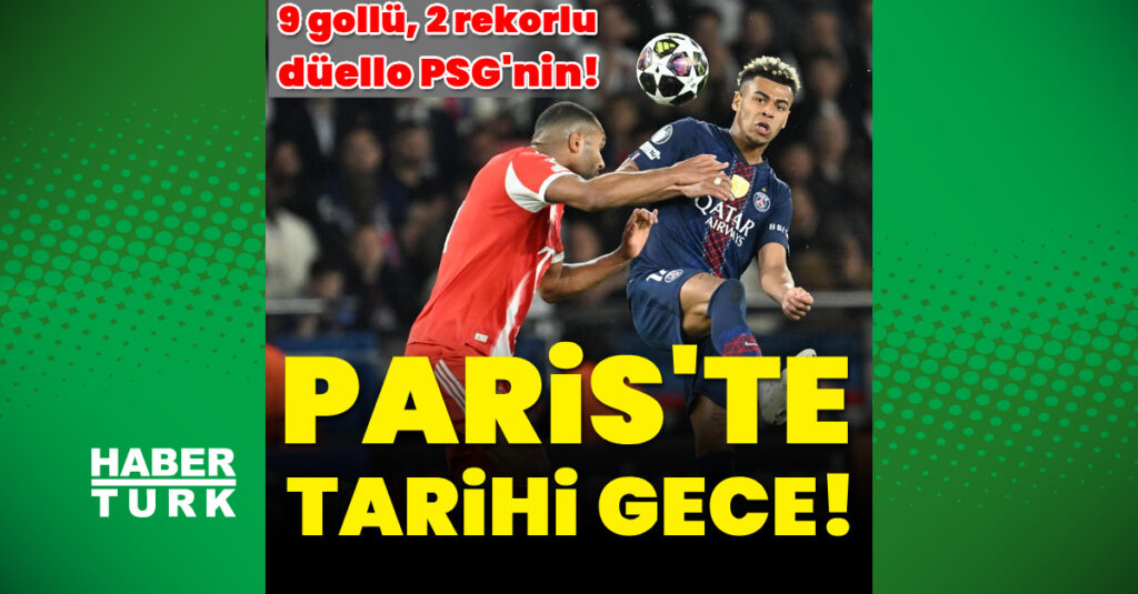 Paris’te tarihi gece!
