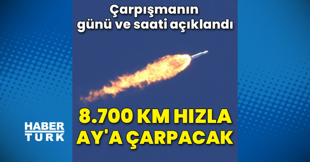 8.700 km hızla Ay’a çarpacak