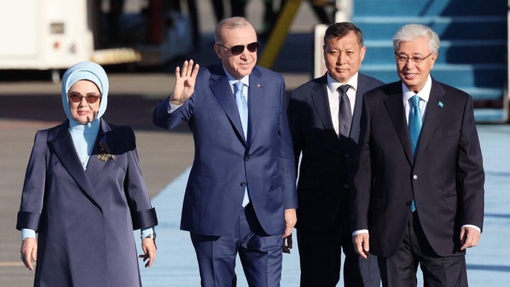Cumhurbaşkanı Erdoğan, Türk Dünyası Zirvesi için Kazakistan’da