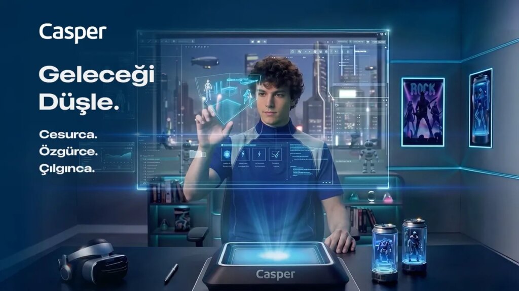 Casper 35. yılında geleceği ekrana taşıdı
